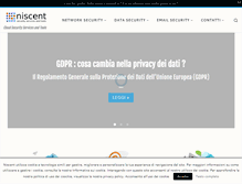 Tablet Screenshot of niscent.com